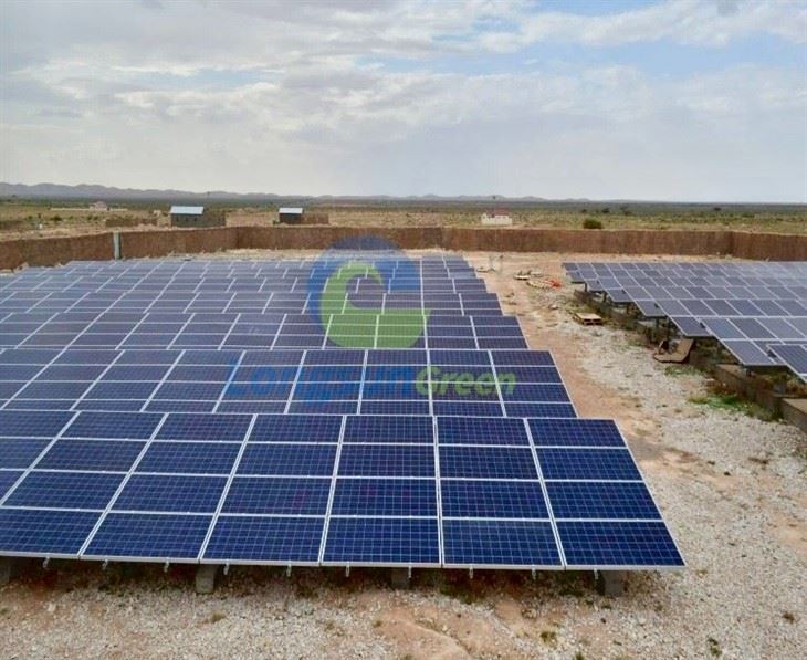 Lightweight Aluminum Ground Solar Racking high quality