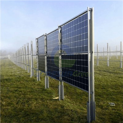 Hochfeste vertikale Solarpark-Regale