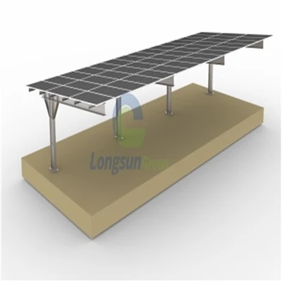 PV -Carport -Montagestruktur